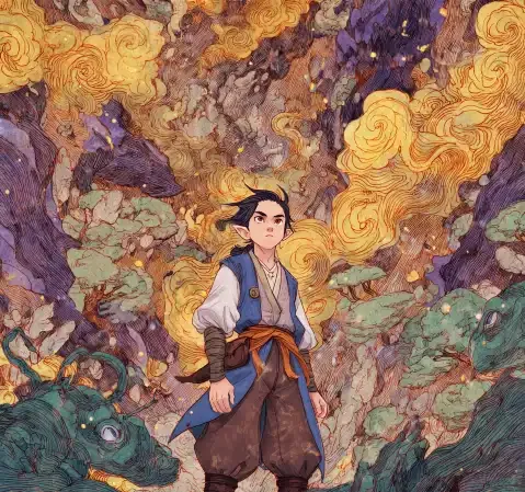 放开那个女巫漫画第214话封面